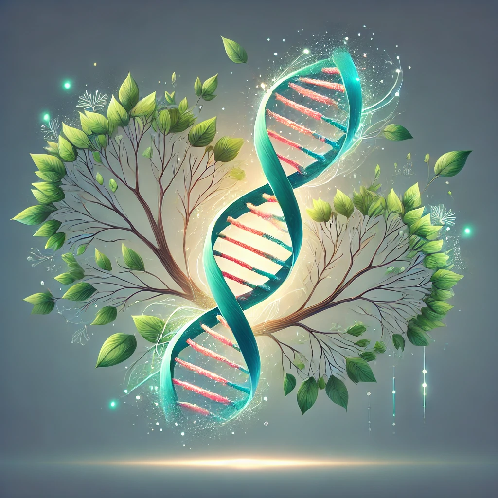 DNA-släktforskning illustration